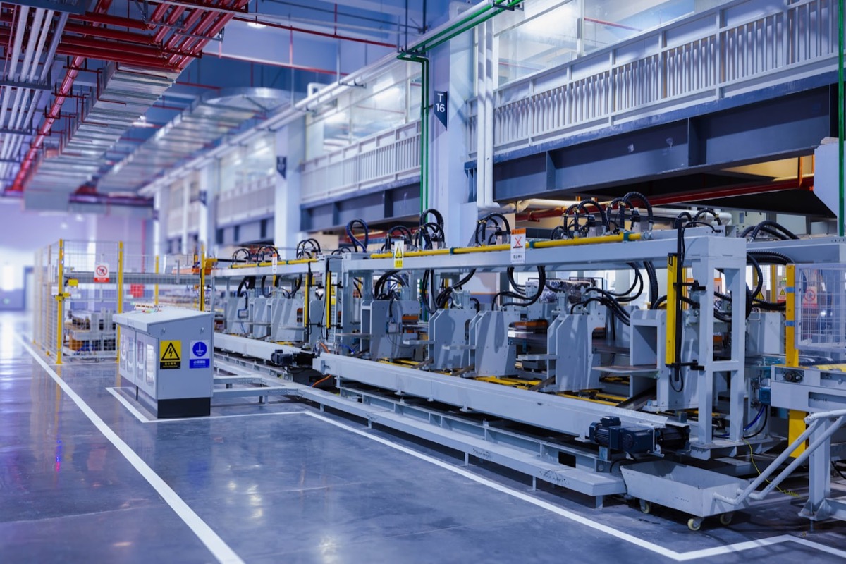 A manufacturing production line