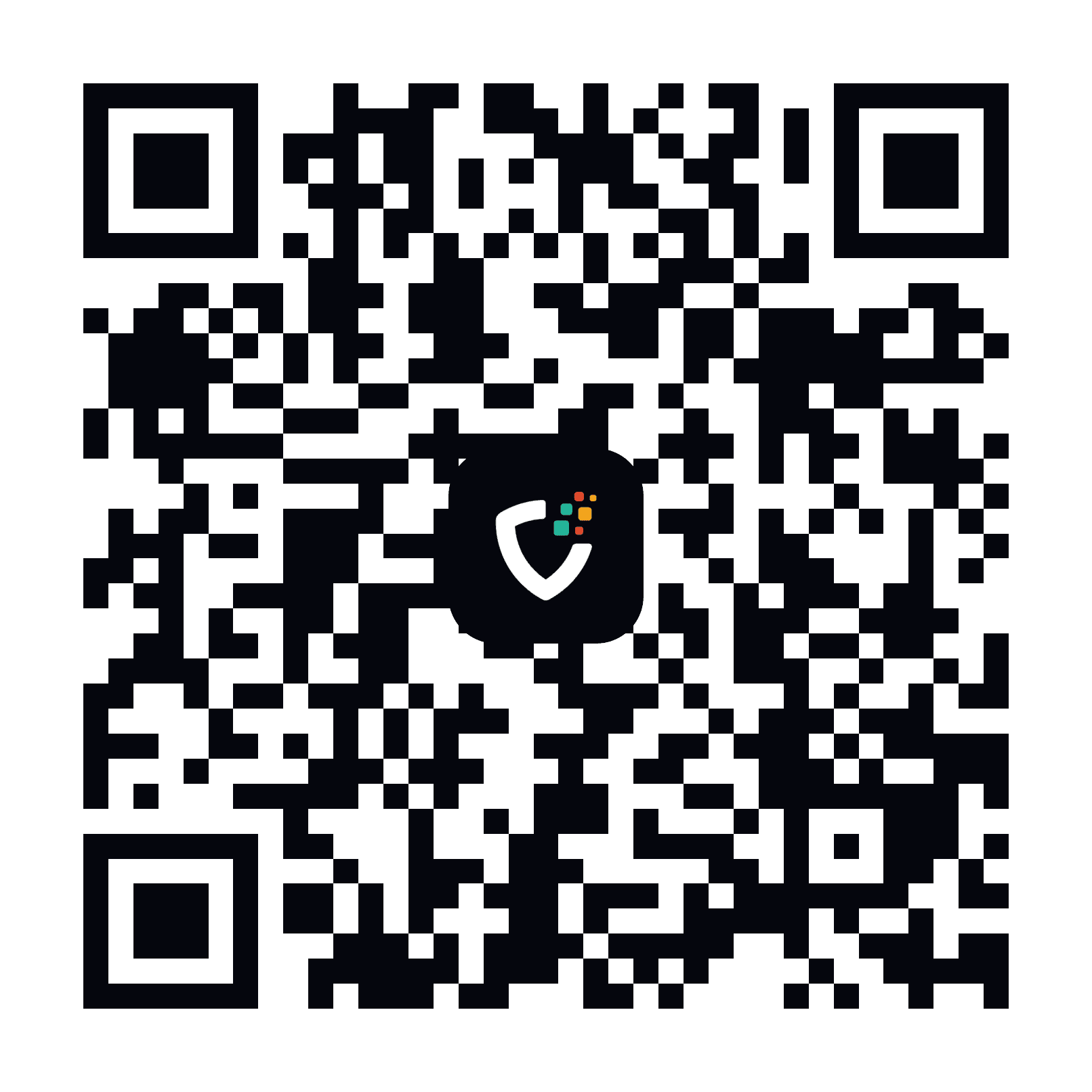A working QR code that opens the Logincident contact form